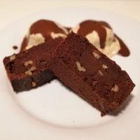 Brownie vegano